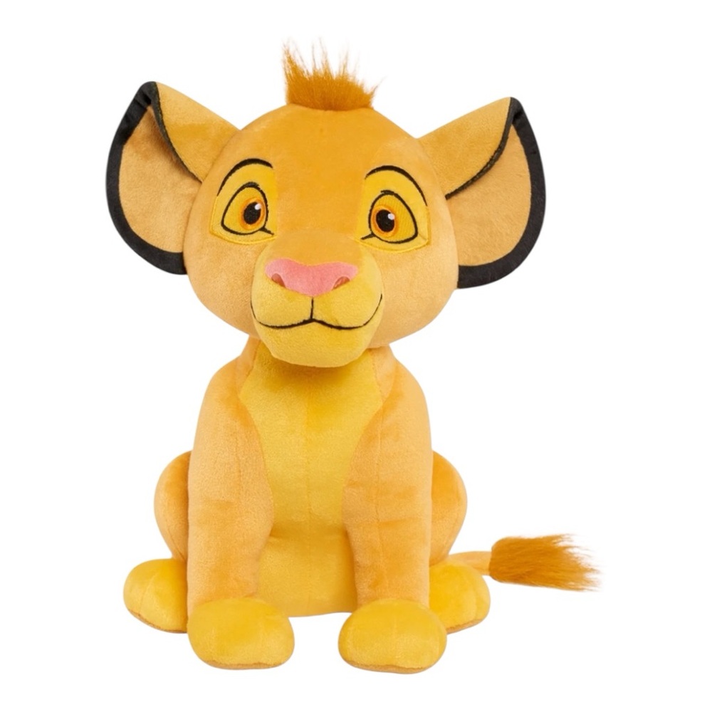 Disney Simba Plush - Golden Yellow and Black